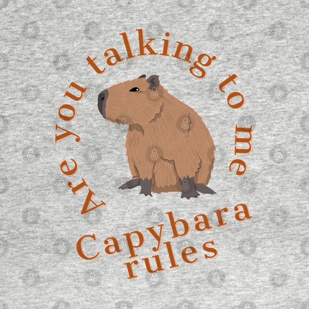 Capybara - are talking to me by CyberFather